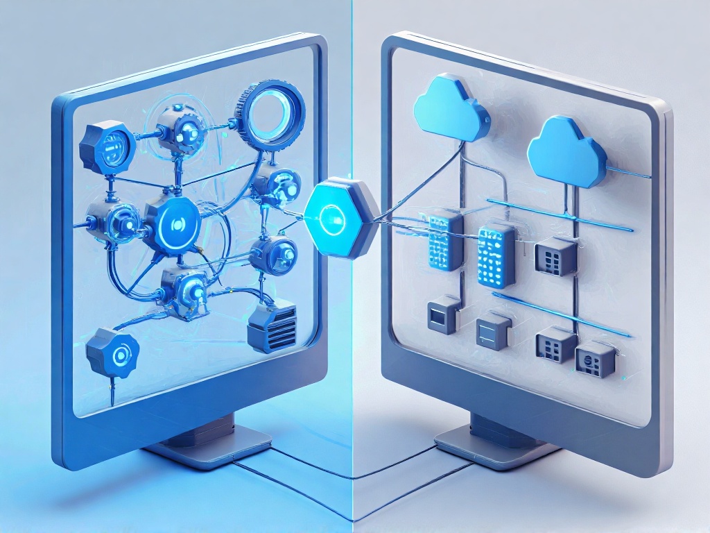 服务发现机制对比示意图