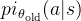 pi_{\theta_{\text{old}}}(a|s)