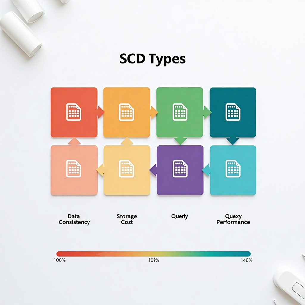 六种SCD类型多维对比分析