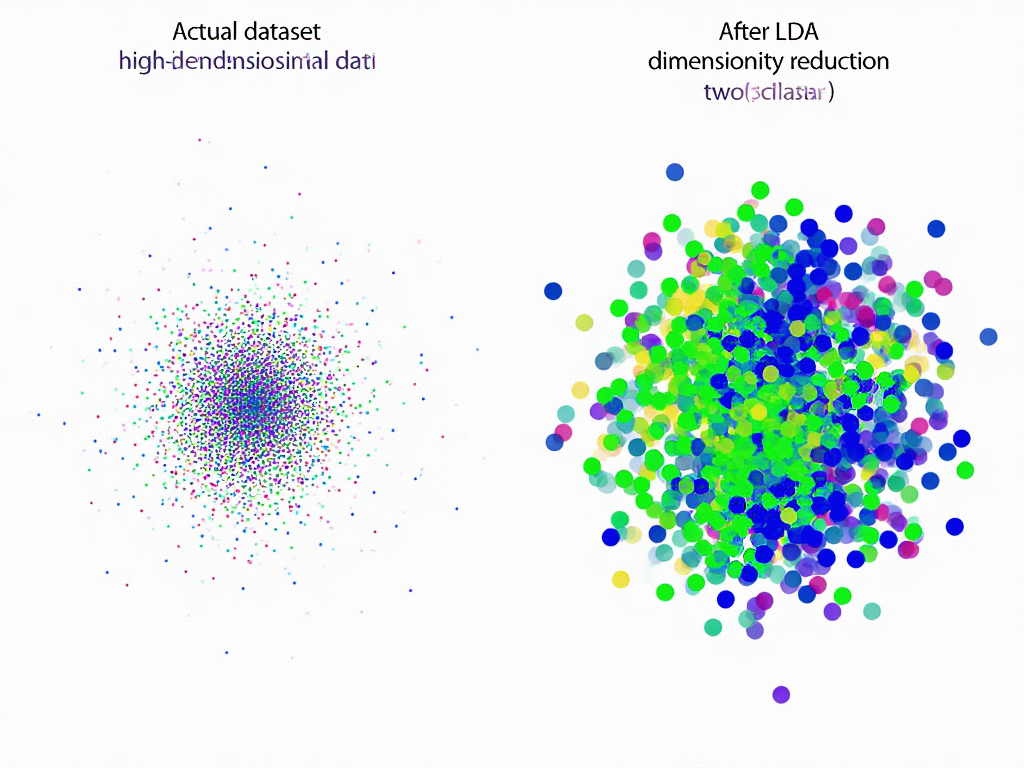 LDA降维效果展示