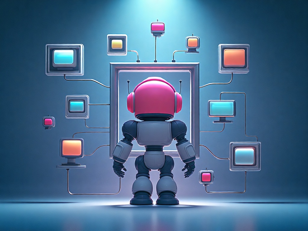 模型交互流程示意图