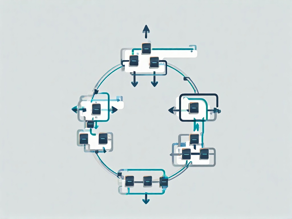 Stage划分的逆向递归流程示意图