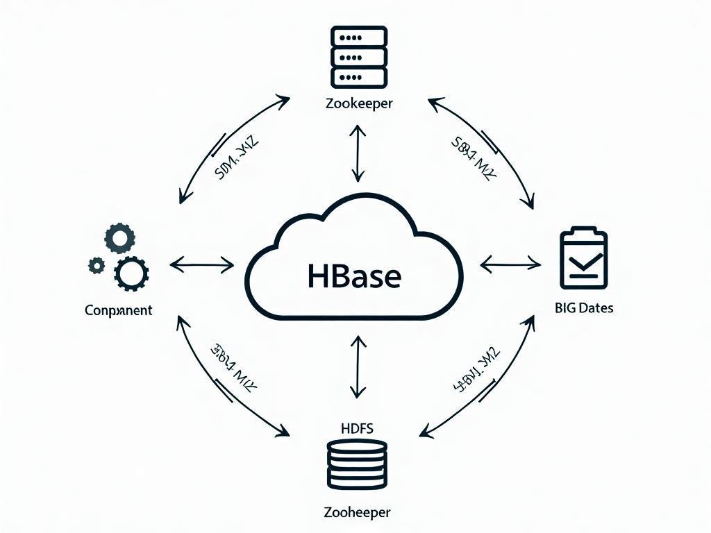 HBase核心架构示意图