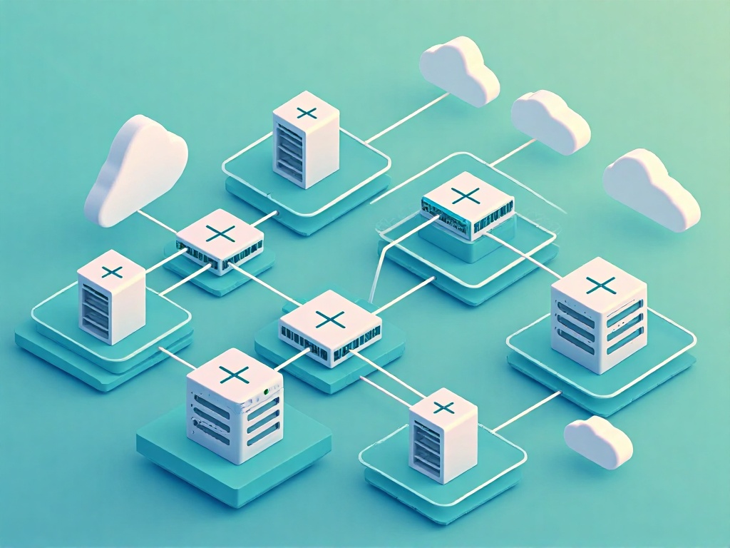 负载均衡集群架构示意图