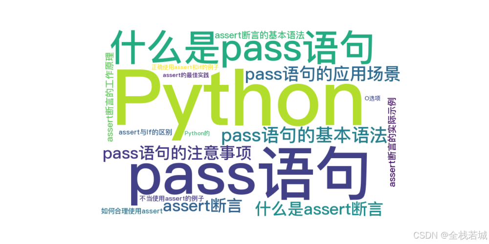 21. Python pass语句与assert断言详解