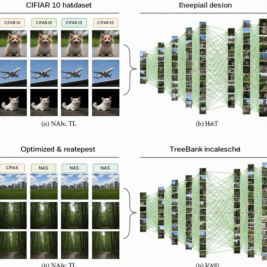CIFAR-10与TreeBank数据集特征对比