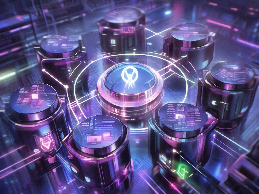 分布式数据分片架构示意图