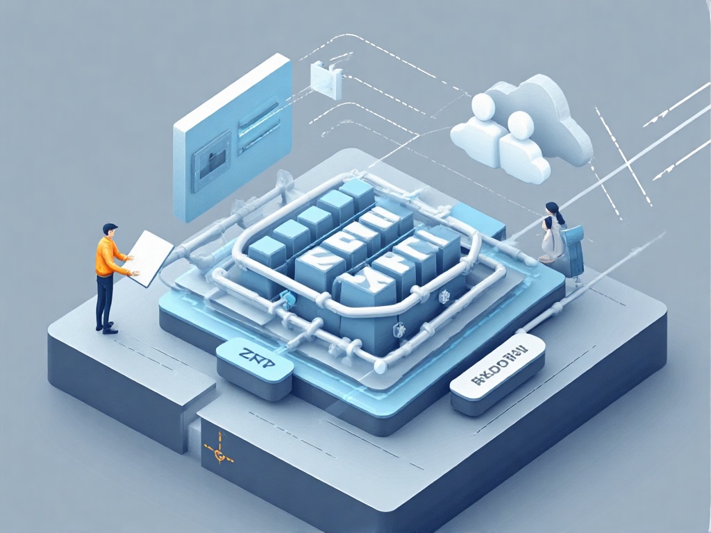 Kafka核心组件数据流转示意图