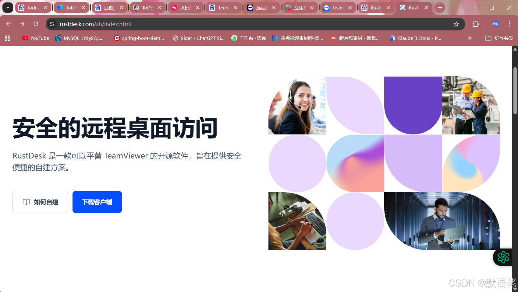 RustDesk多人连接