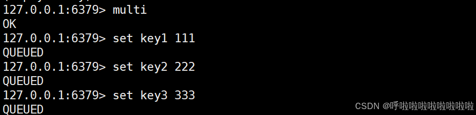 【Redis】事务