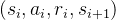 (s_i, a_i, r_i, s_{i+1})