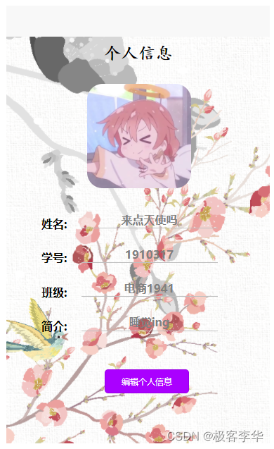 app登录页面