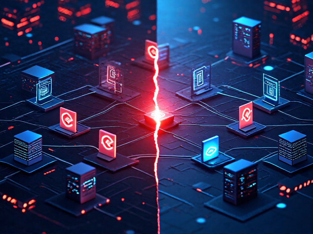 ZooKeeper集群网络分区示意图