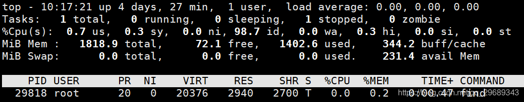 linux常用命令：系统管理