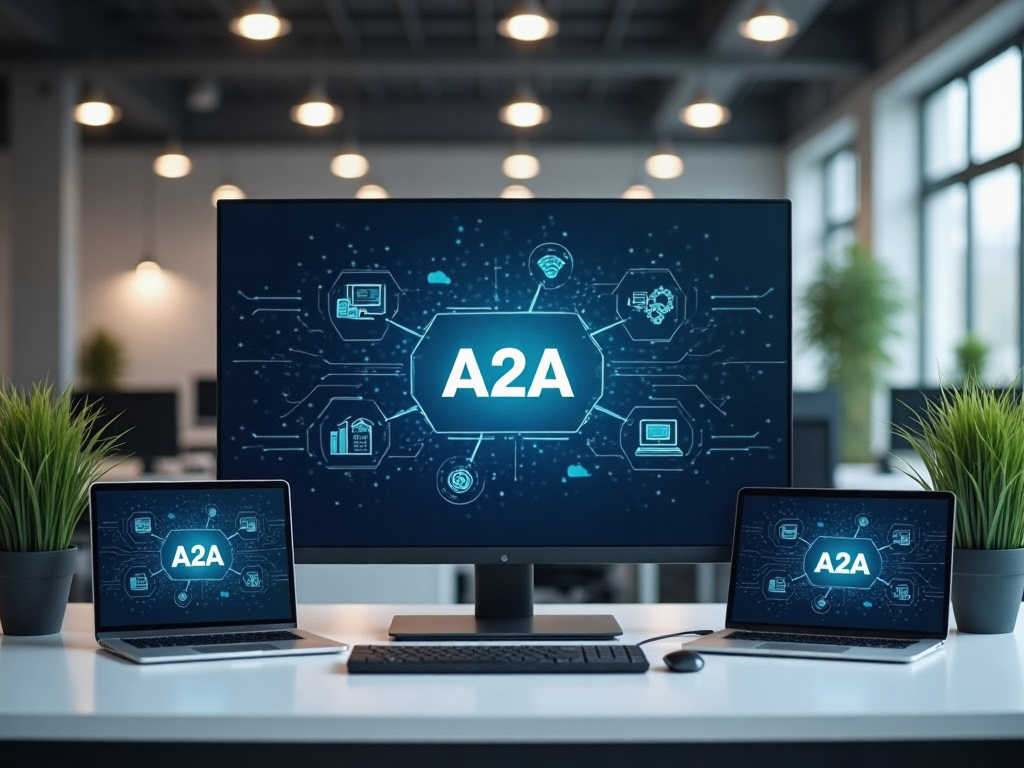 A2A协议跨平台协作场景图