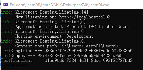 asp.net core之依赖注入