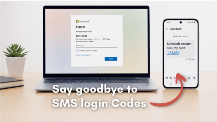 Microsoft 正在取消个人账户的短信登录码