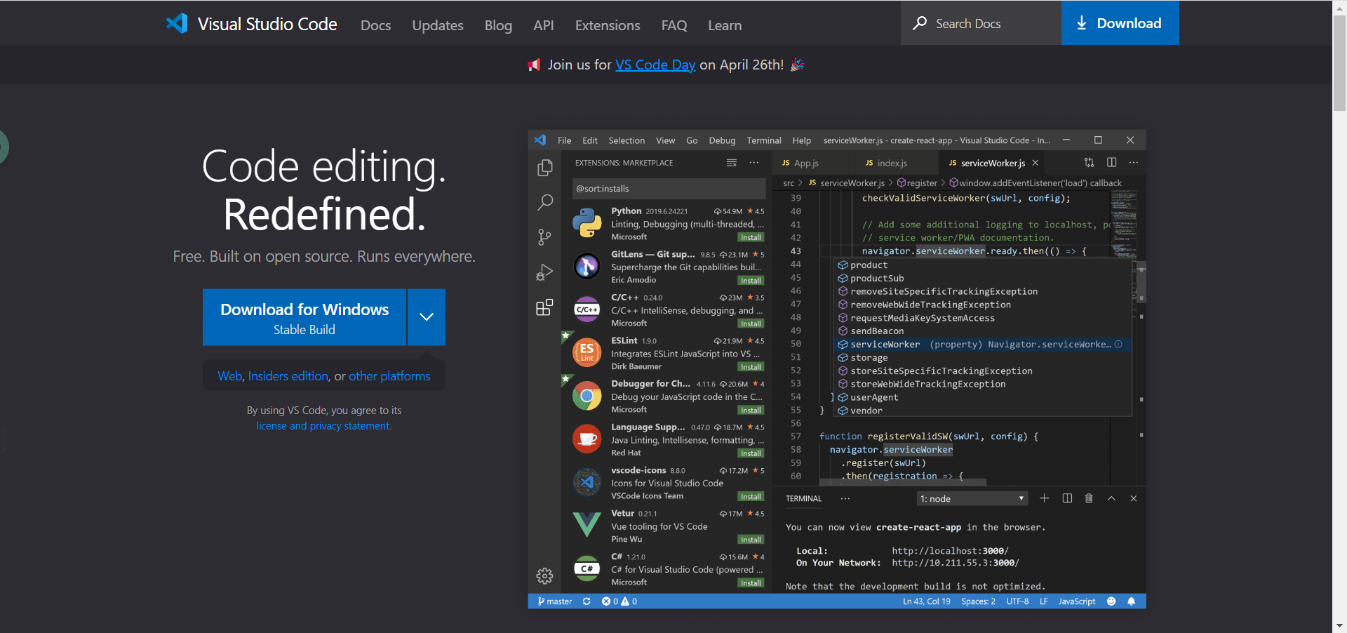 vscode镜像下载