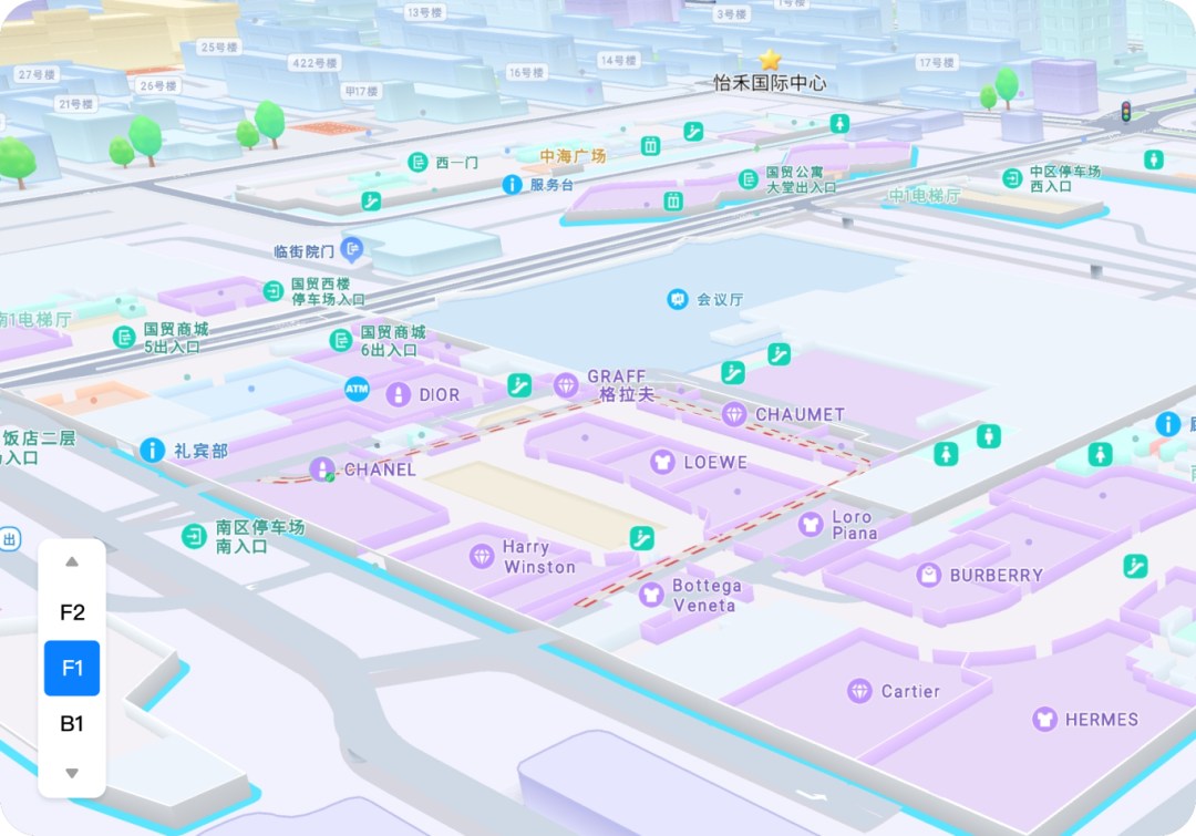 多楼层切换