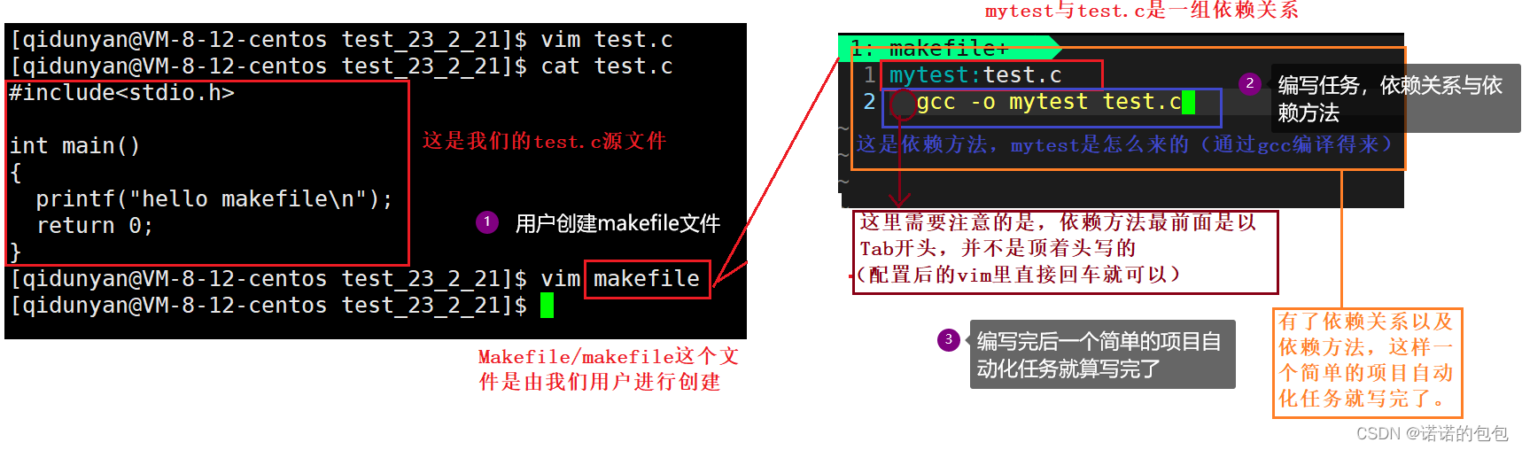 make、Makefile项目自动化构建工具
