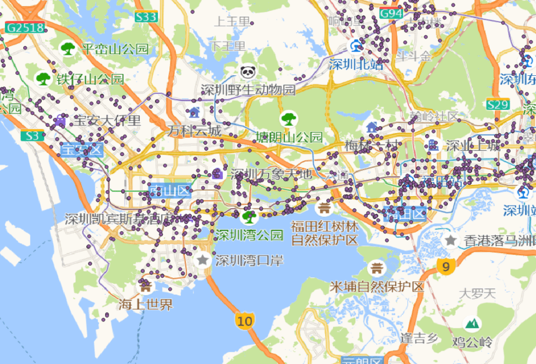 原始坐标在QGIS中与高德地图（GCJ-02）底图完美贴合