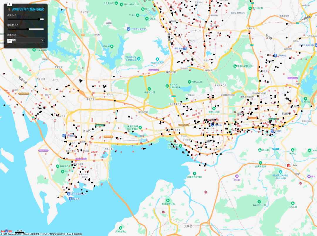 原始坐标直接加载于百度地图，出现严重偏移