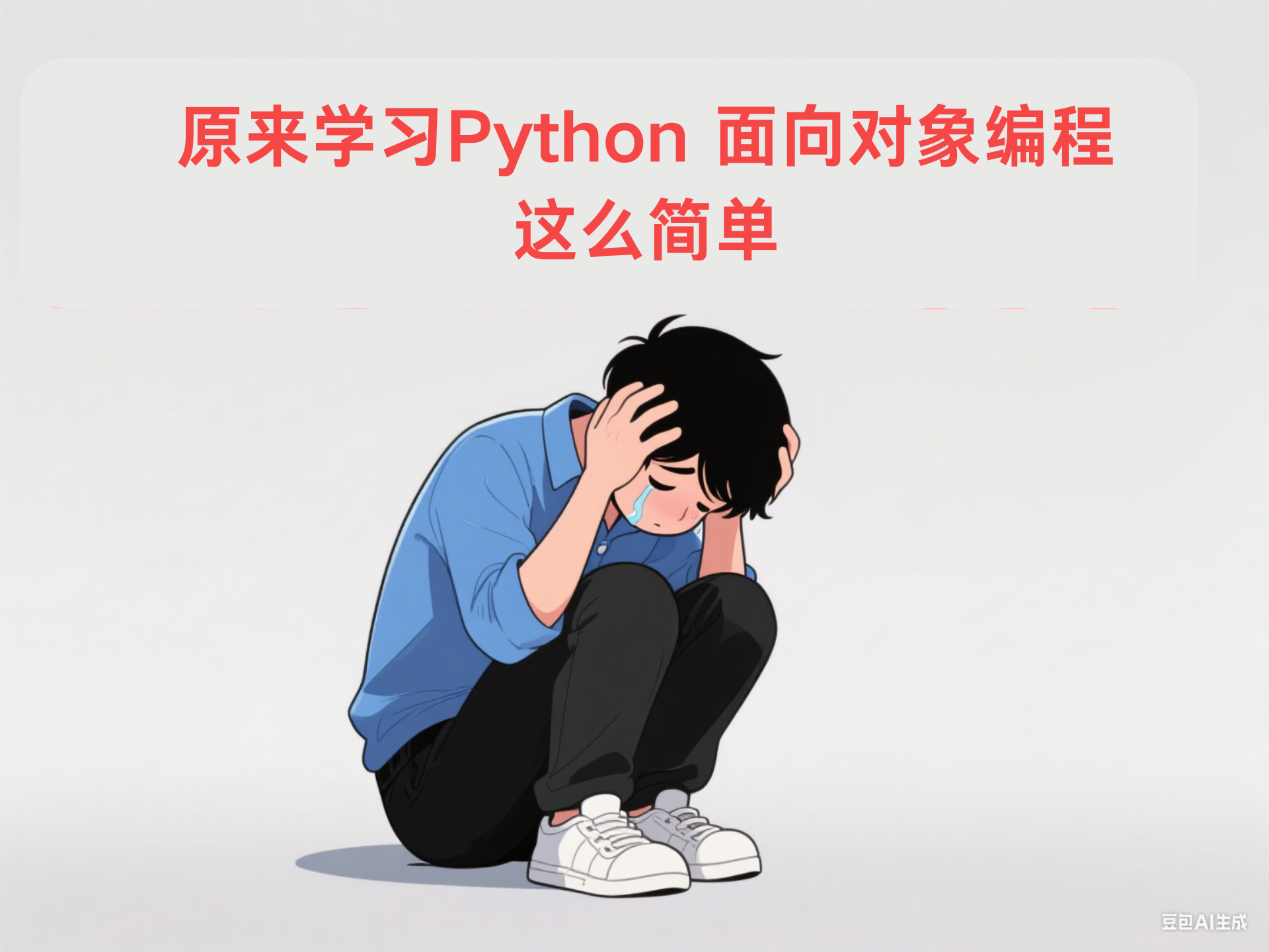 原来学习Python面相对象编程这么简单