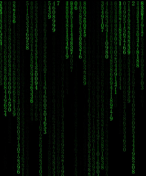 Python实现黑客帝国多种代码雨-腾讯云开发者社区-腾讯云