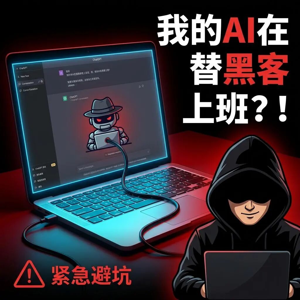 我的AI在替黑客上班？！紧急避坑封面