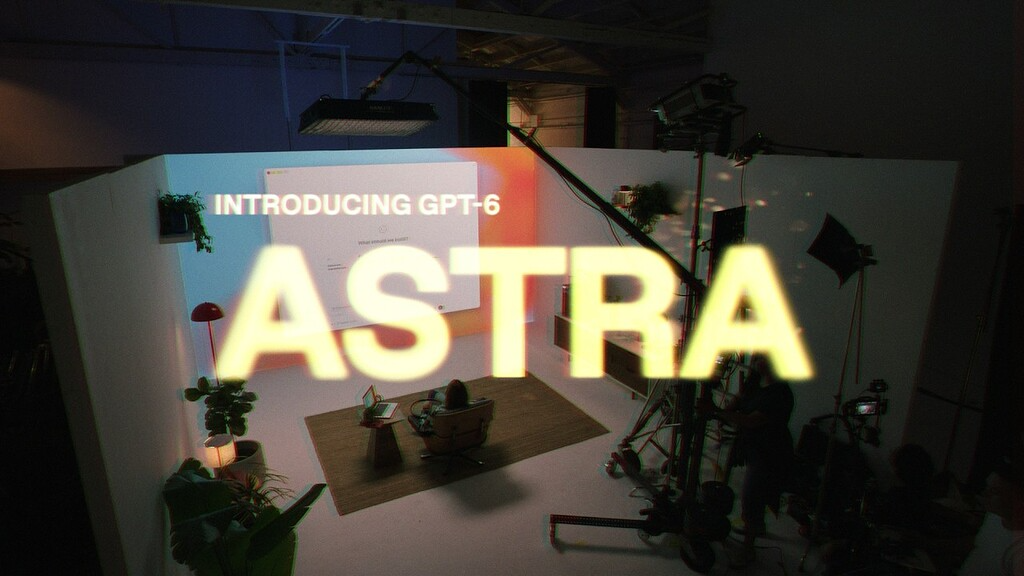 GPT-6 Astra 发布会现场