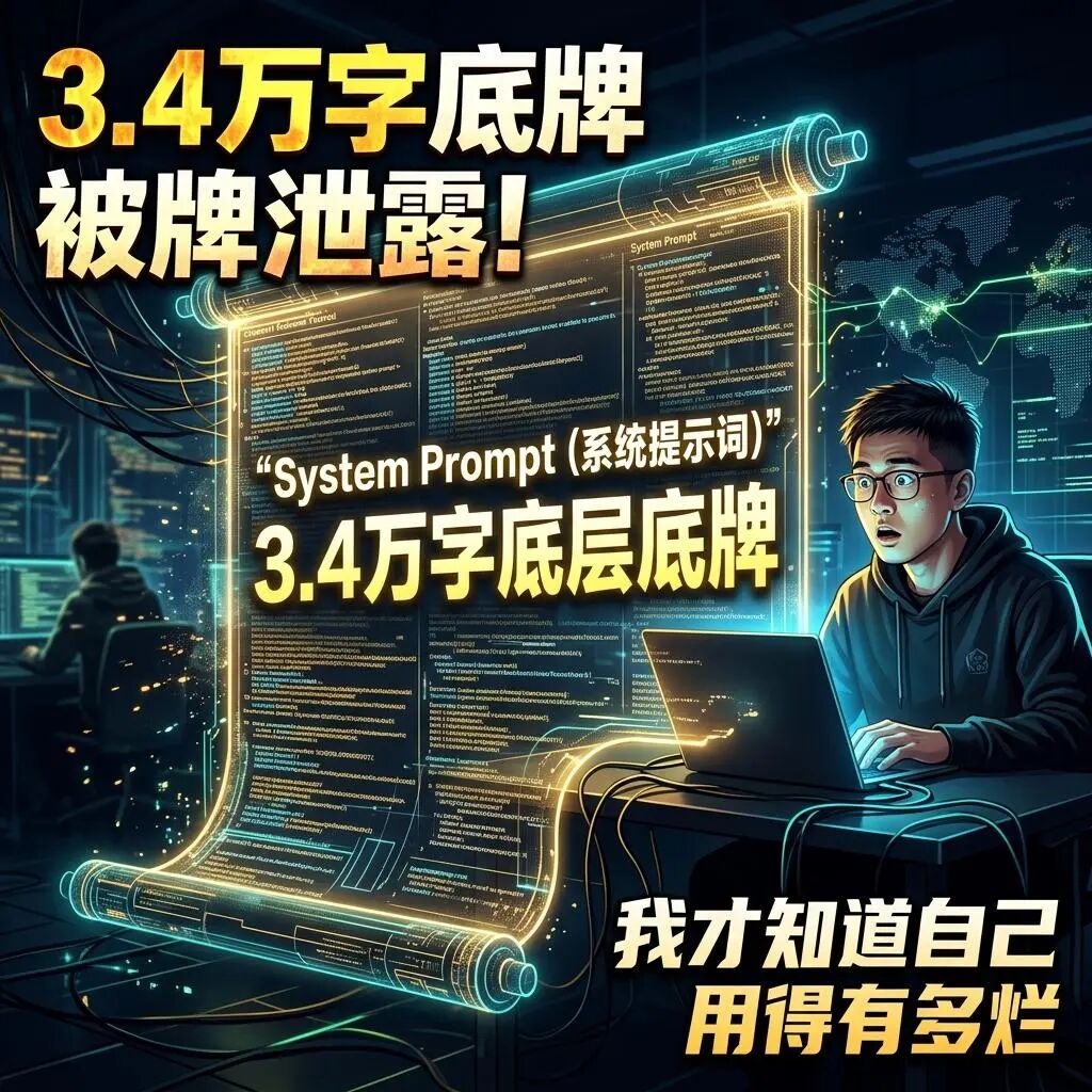 3.4万字底牌被泄露！小机看Claude底层Prompt封面