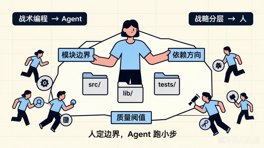 人定边界，Agent 跑小步