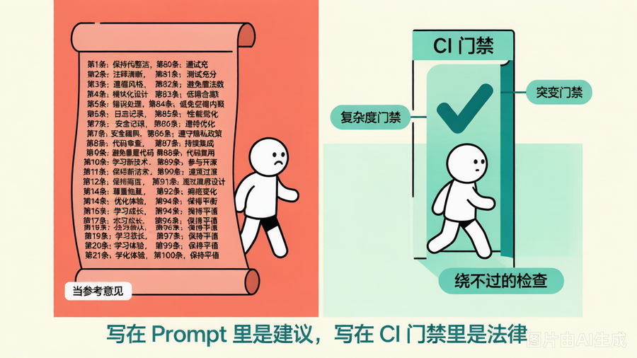 规则 vs 门禁