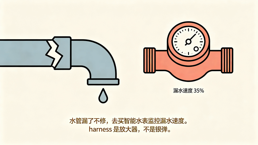 水管漏了不修,去买智能水表监控漏水速度