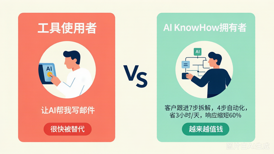 工具使用者 vs AI KnowHow拥有者
