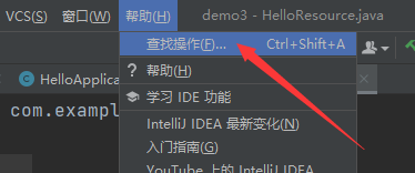 我使用了中文idea插件，后续英文需要你自己找一下对应的按钮和选项
