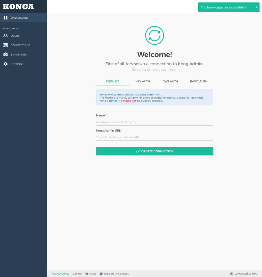 Connect Page