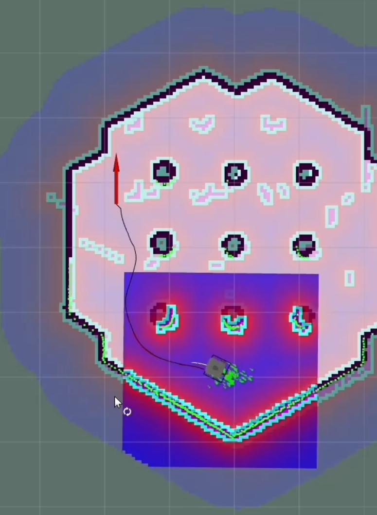 图5：Nav2仿真导航界面