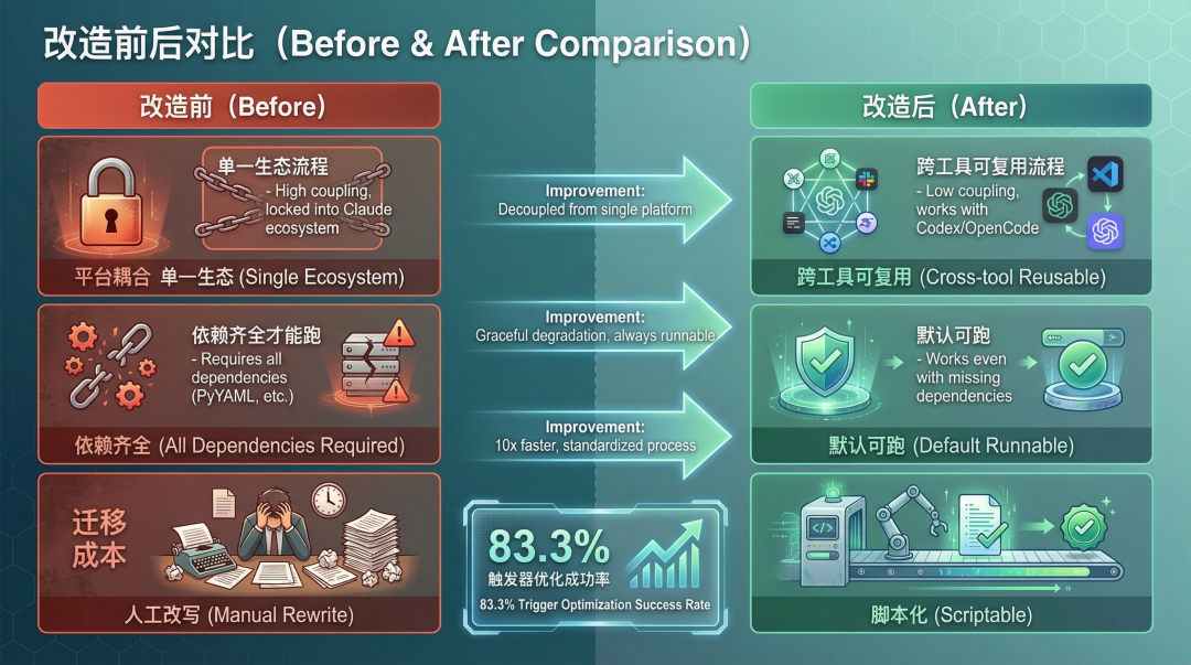 改造前后对比图
