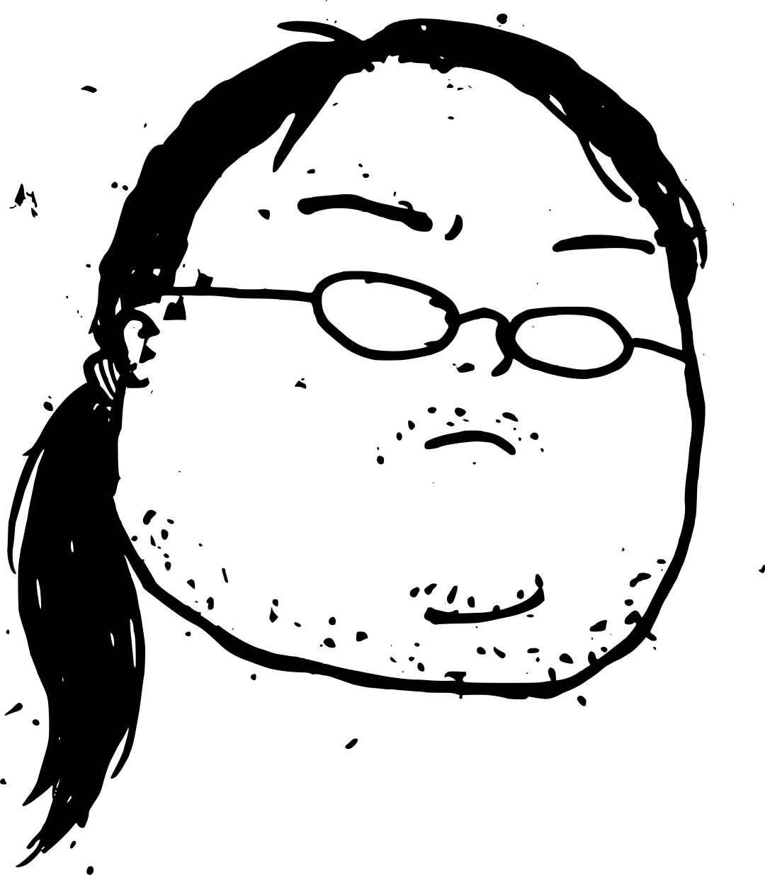 马尾辫,懒惰的高级开发人员