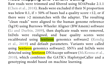 图2 sentieon的作用