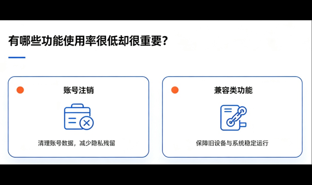 产品分析中，使用频率低的功能就该被删除吗？
