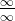 \tfrac{\infty}{\infty}
