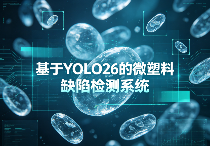 基于YOLO26的微塑料缺陷检测系统（Python源码+数据集+Pyside6界面）