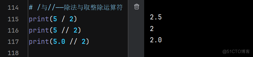 【Python】Python中的运算符与注释_Python_11