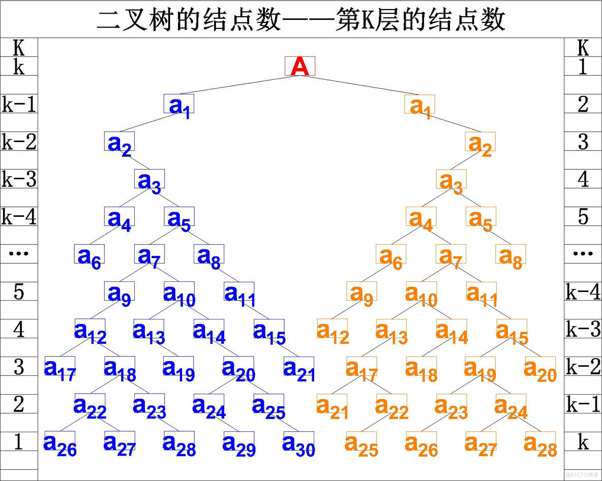 【数据结构】C语言实现二叉树的基本操作——二叉树的层次遍历、求深度、求结点数……_C语言_41