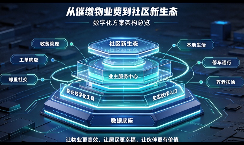 从&ldquo;催缴物业费&rdquo;到&ldquo;社区新生态&rdquo;：一套让多方共赢的数字化方案