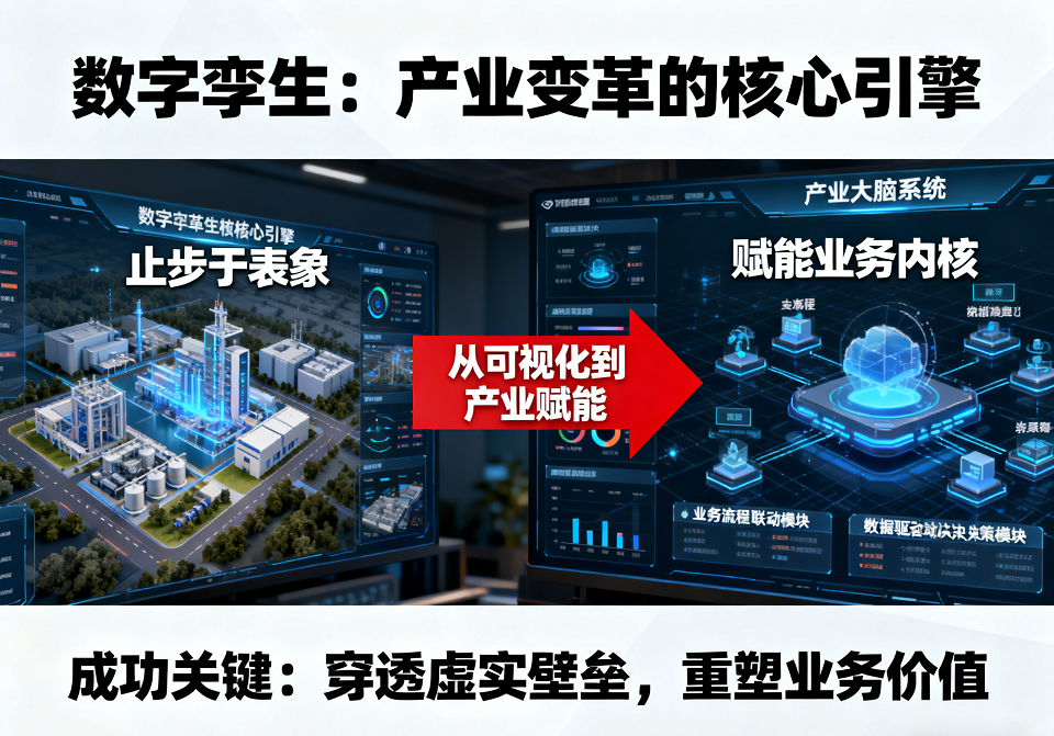 数字孪生项目交付与落地实战：不止于可视化，更注重产业赋能
