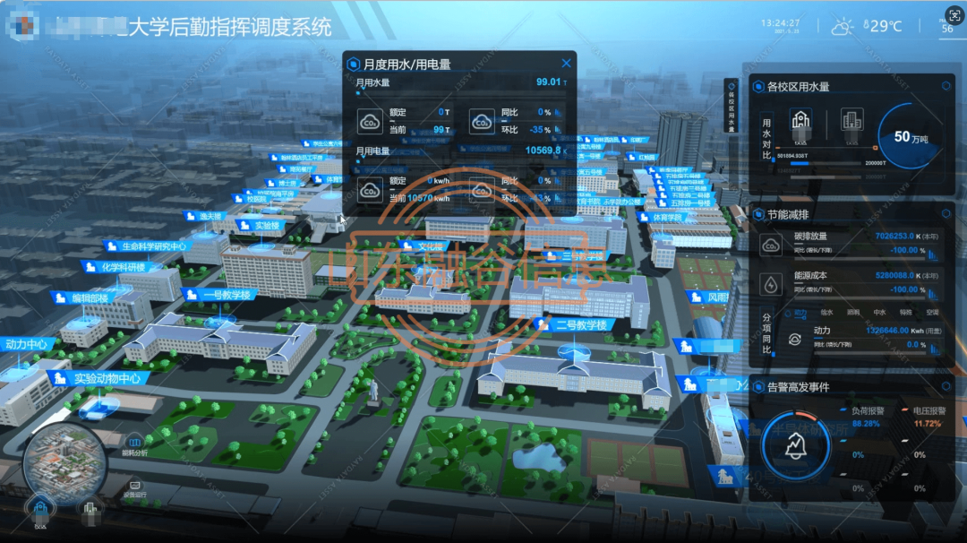 智慧校园数字孪生选型指南：选对平台做好交付，从平台适配到交付落地的全流程解决方案