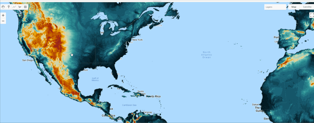 Google Earth Engine（GEE）——ASTER全球数字高程模型（GDEM）v3